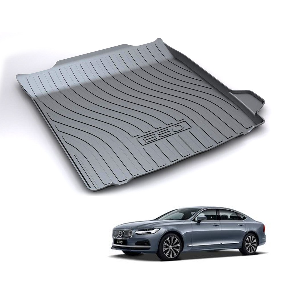 볼보 S90 3D 트렁크매트 논슬립 카본타입, 볼보, 블랙계열, 볼보 S90 49,000원