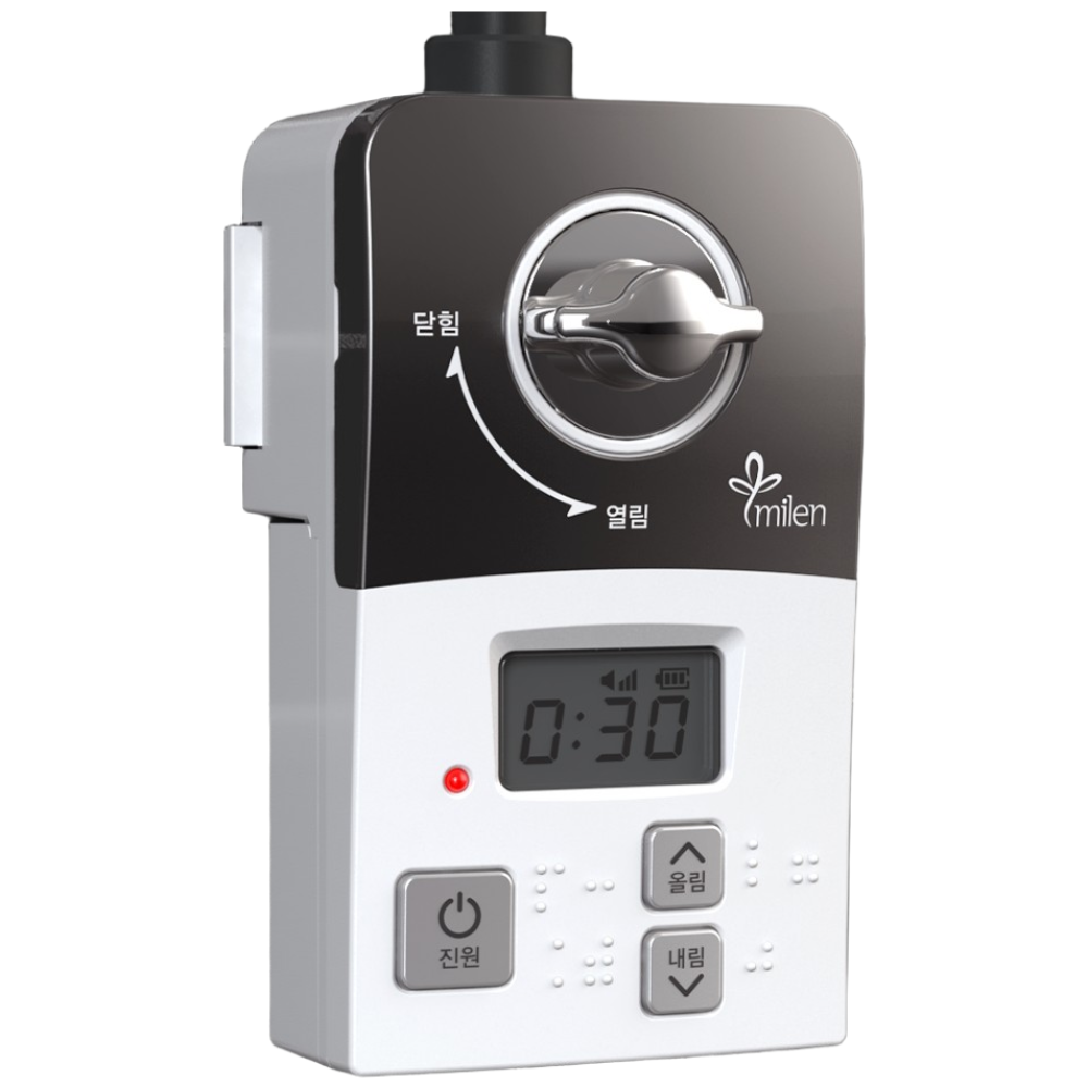 정품 가스타이머 미랜콕 MG-06BT 부저음 블랙 가스차단기, 1개 43,900원