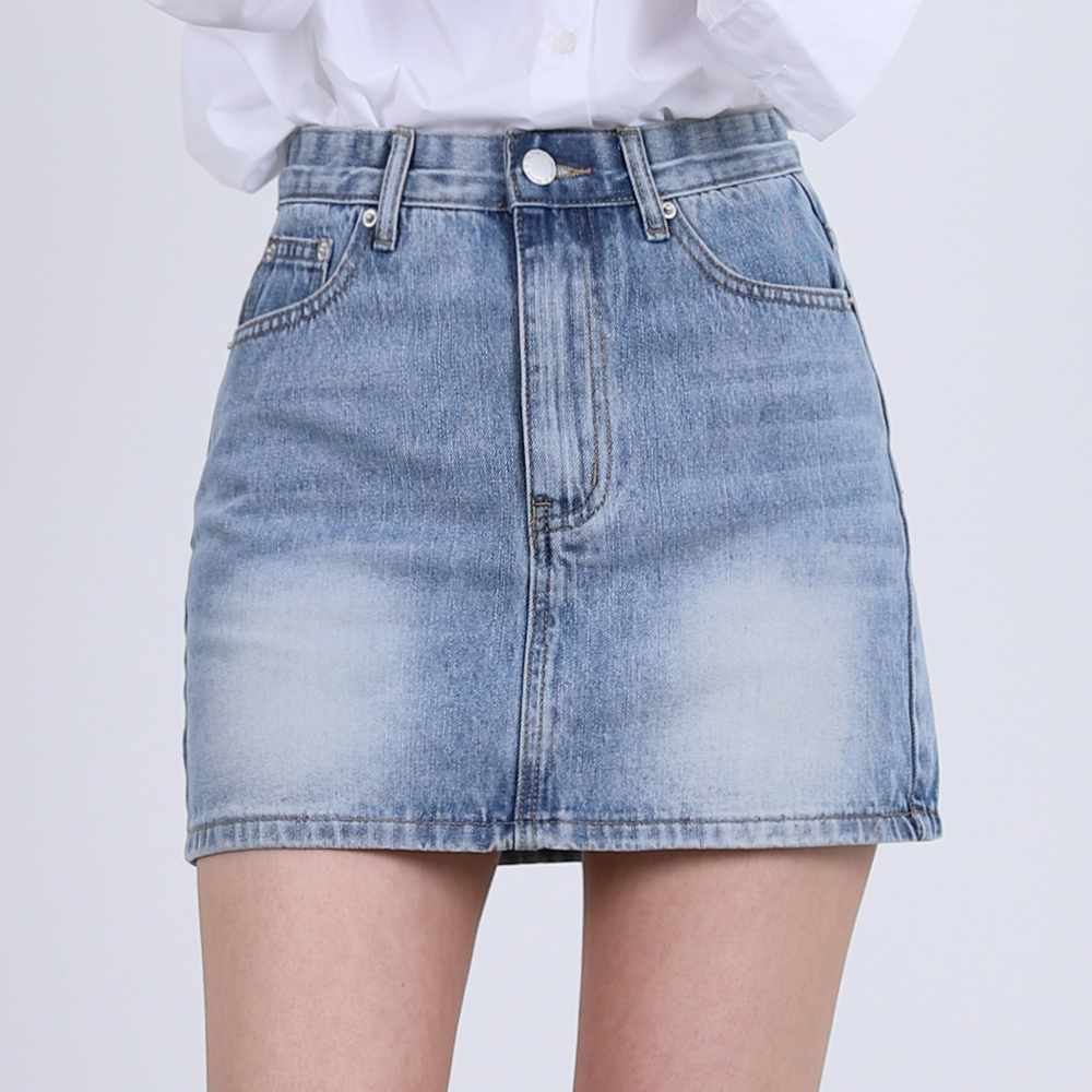 인비비드 여성용 클레어 베이직 워싱 미니 스커트 G05K6_iq5494 숏 28,800원