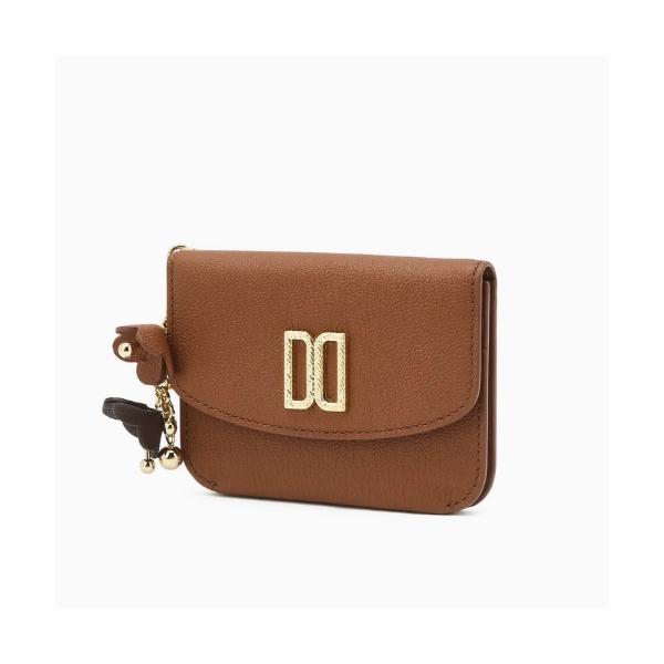 [AK플라자] [닥스] 아젤라 브라운 가죽 DD 장식 카드홀더 DCHO5F126W2 107,890원