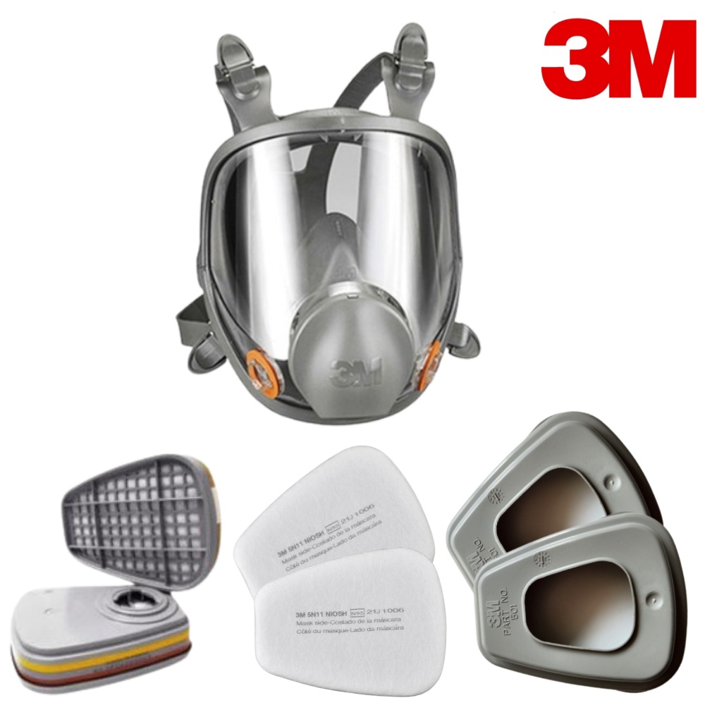 3M 6800 6003 5N11 501 방진마스크 방독면 세트 산업용 필터 결합 203,300원