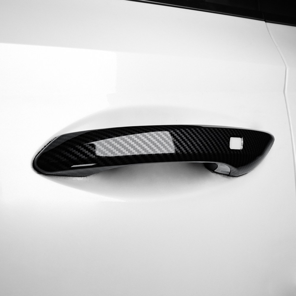 유투카 실외 튜닝 호환 쏘나타 DN8 도어 손잡이 카본 튜닐 몰딩 기스방지, 도어캐치 30,500원