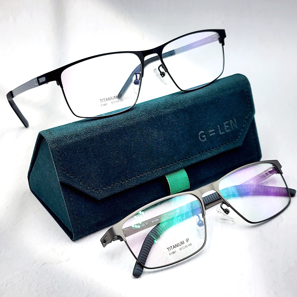 긱시크 나사없는 초경량안경 빅사이즈 사각 명품 패션 남자 가벼운 티타늄안경테 TGL80 49,800원