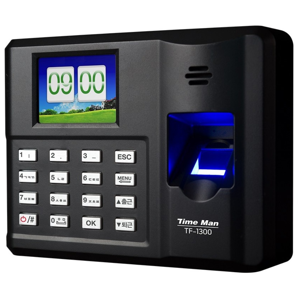 카피어랜드 지문인식 출퇴근기록기 타임맨 TF1300 8G USB포함 89,000원