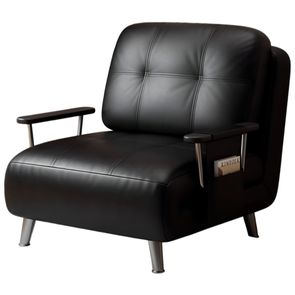 데일리유즈 접이식 쇼파베드 왁스 가죽 소파겸침대 소파침대 1인용 2인용 393,730원