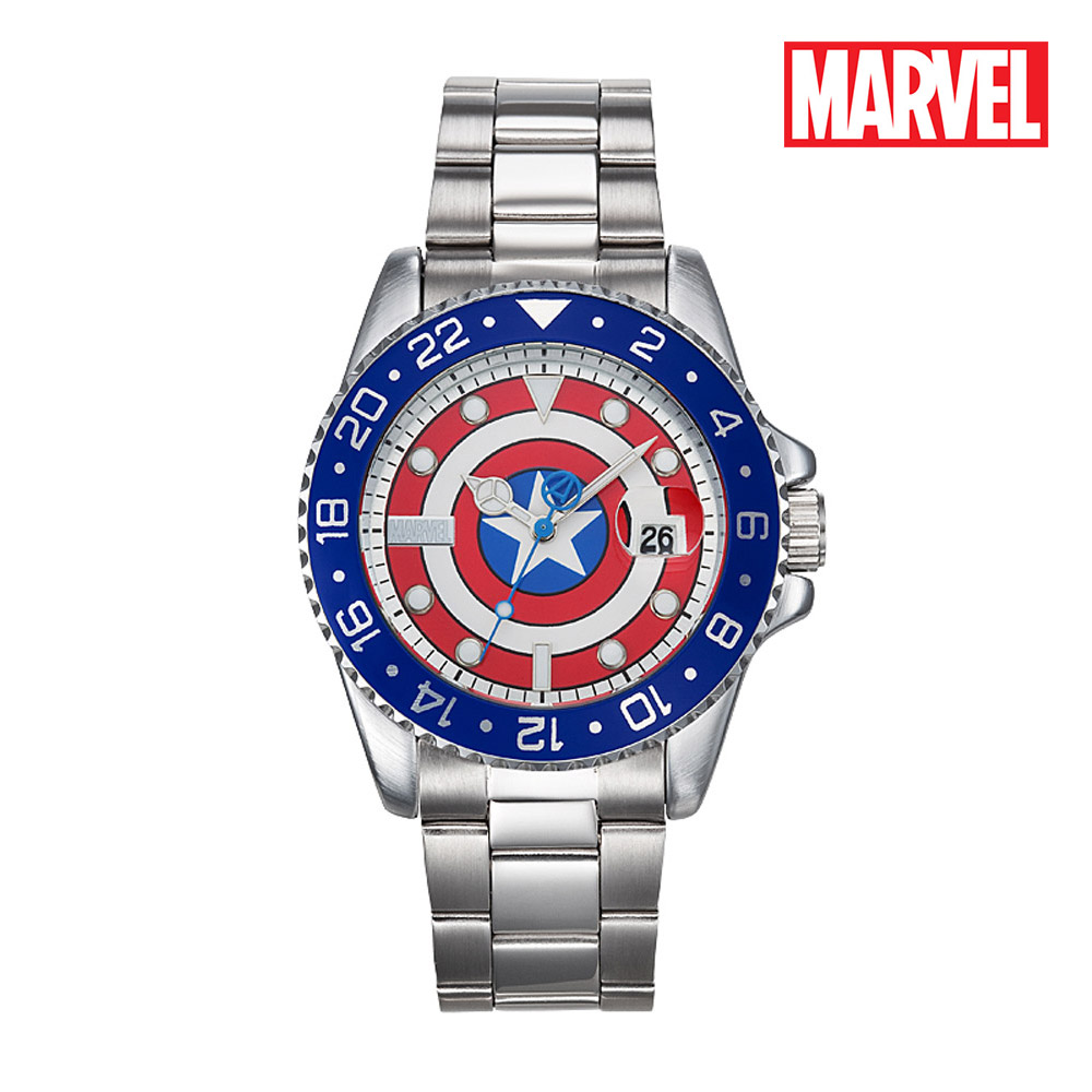마블 어벤져스 인피니티워 캡틴아메리카 메탈시계 MA002-CA 60,430원