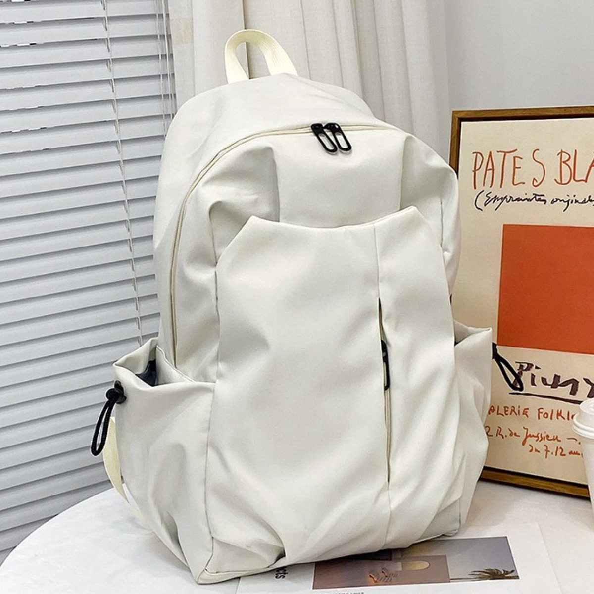 라코 남녀공용 대용량 경량 수납 심플 데일리 백팩 가방 19,980원