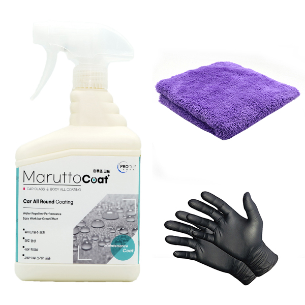 [타월+장갑 증정]마루또코트 NEW버전 700ml 발수코팅제 유리막코팅 관리 및 차량용 물왁스 31,500원