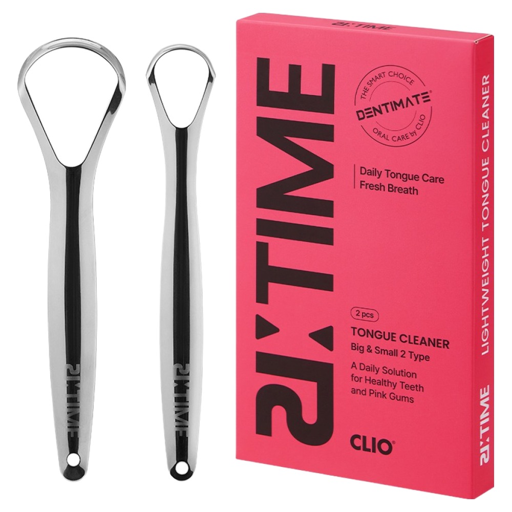 크리오 덴티메이트 리타임 올스테인리스 420 백태제거 스푼 타입 혀클리너 15g + 10g 세트, 1세트 5,400원