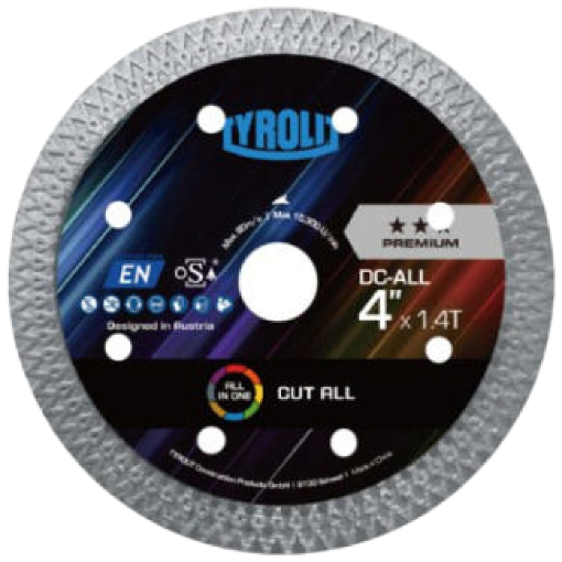 티롤릿 DC-ALL 멀티날 4인치 5인치 다이아몬드 컷팅 블레이드 12,240원