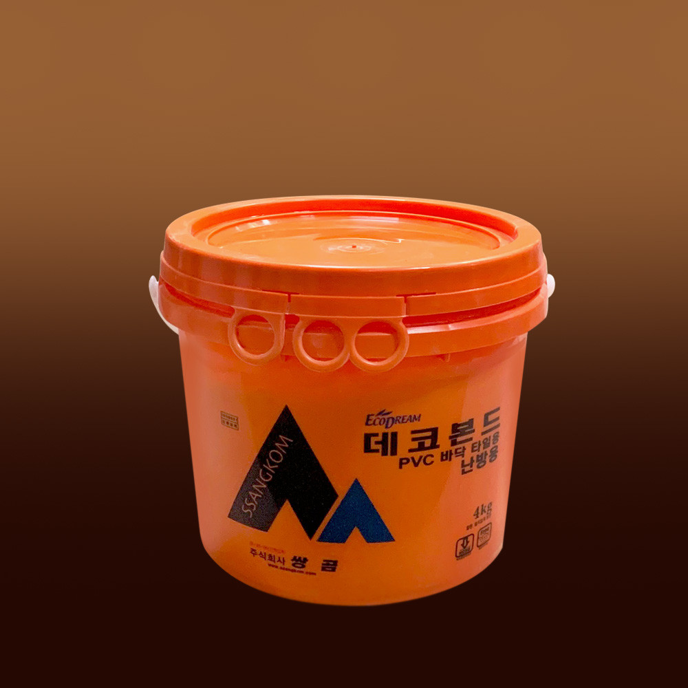 친환경인증 데코타일본드 2kg 4kg 10kg 난방용 온돌용 바닥재 접착제 바닥시공 금정 데코본드 54,000원