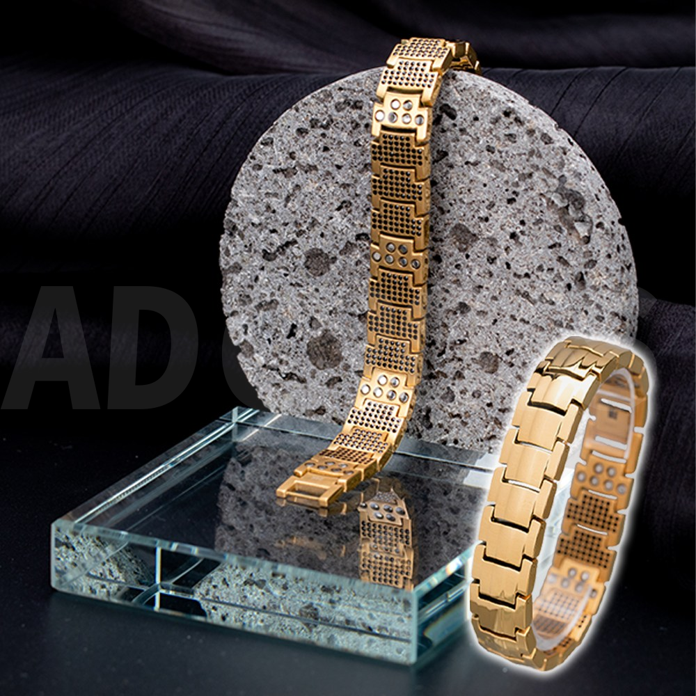 [인포벨]애드크로스 홈쇼핑 벨루아체 더골드 순금 24k 도금 건강 자석 팔찌 부모님 선물 게르마늄 99,000원