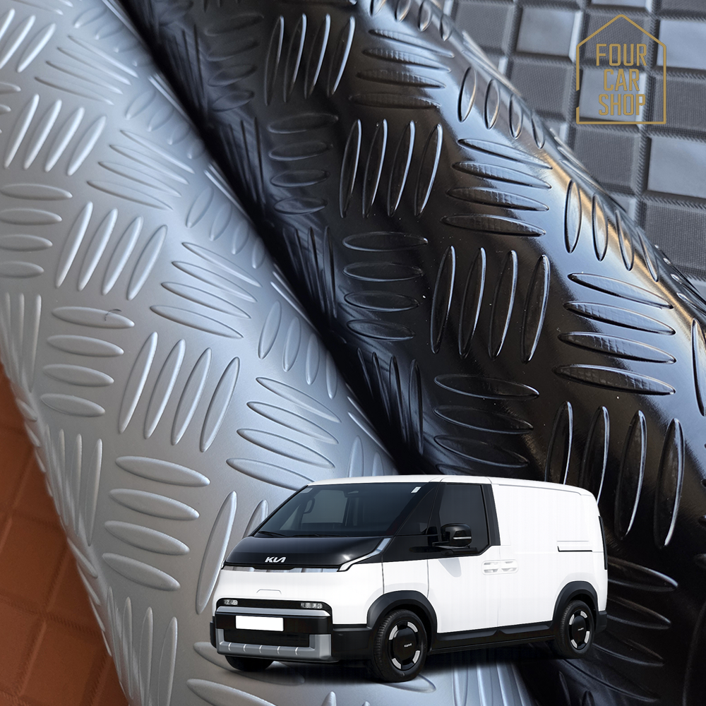 포카샵 메탈 pv5 카고 2인승 패신져5인승 차량 트렁크매트 적재함매트 화물칸 방수 깔판 실내, 메탈그립 블랙, PV5 5인승 패신져 85,000원