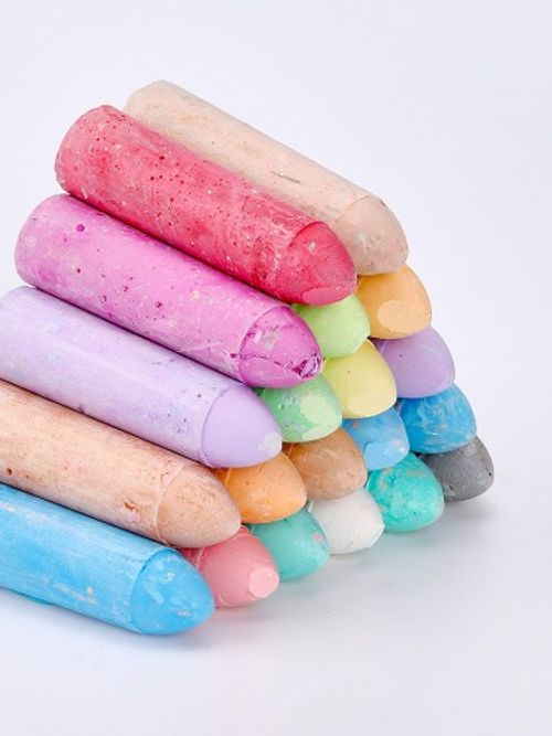 [리틀호안미로] 도로위 미니분필세트15색 (93696) 어린이 굵은분필 야외미술활동 12,000원