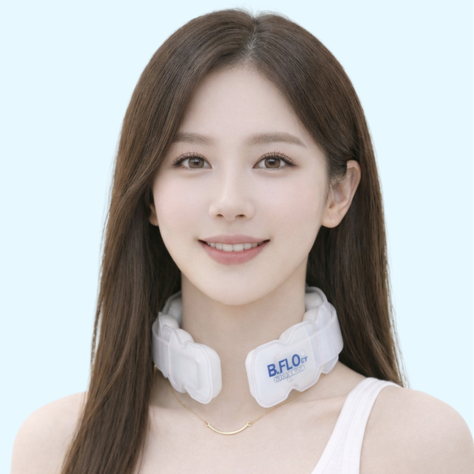 비플로 [국내산] 시원한 넥쿨러 아이스 넥밴드, 쿨화이트, 1개 30,000원