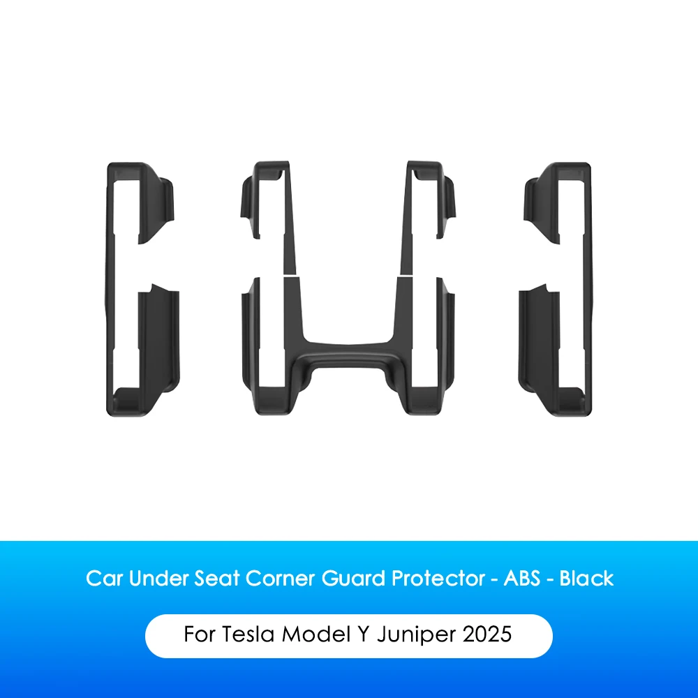 테슬라 새 모델 Y 주니퍼 2025 ABS 뒷좌석 슬라이드 레일 가드 키트 자동차 액세서리를위한 코너 안티 킥 58,800원
