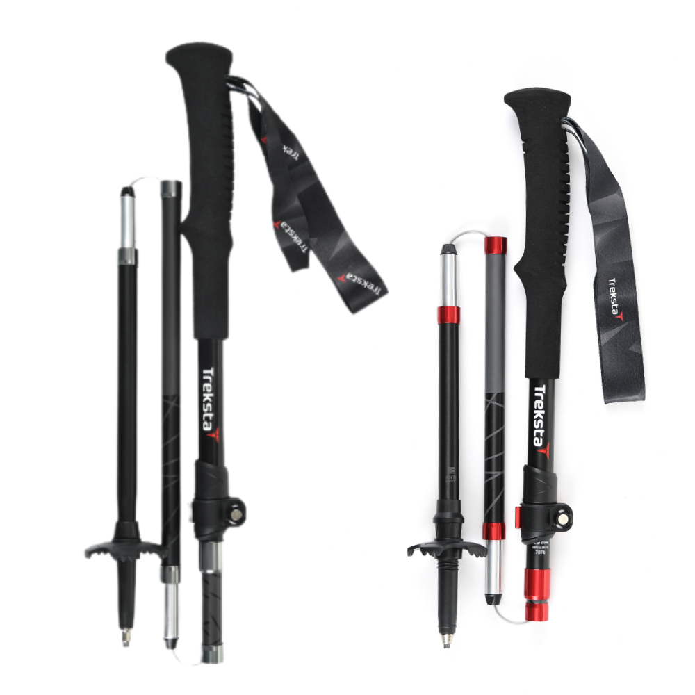 트렉스타 패스파인더 초경량 5단폴딩 등산스틱 2개 1세트 고급케이스 54,000원