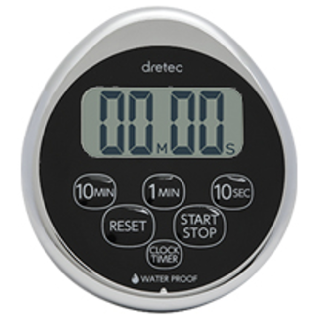 드레텍 디지털욕실시계, 블랙 14,900원