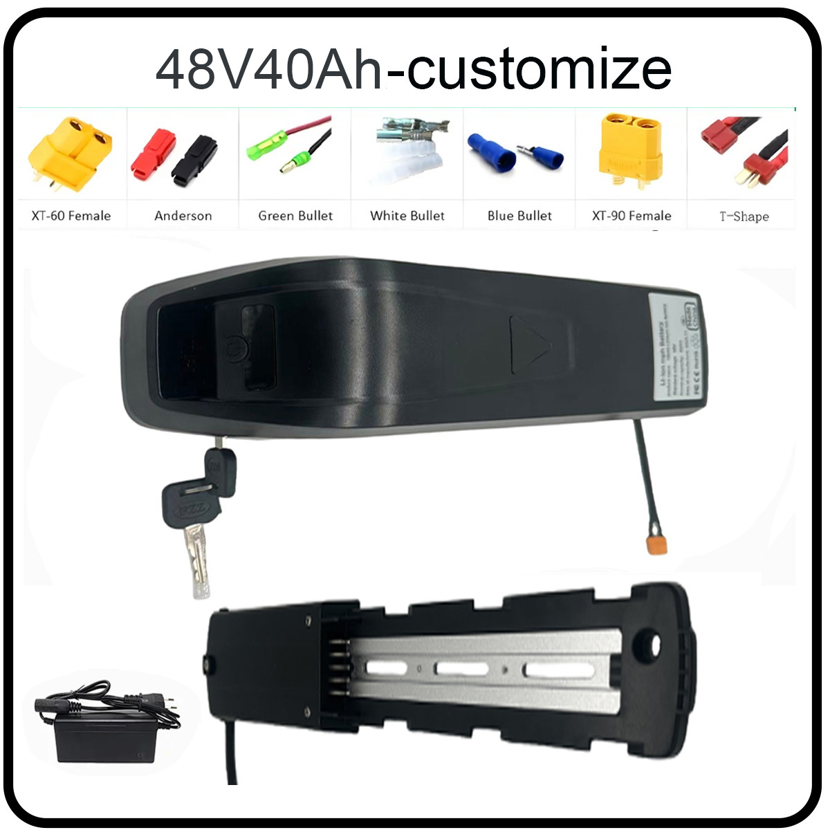 모터 750W/1200W BMS용 고품질 30Ah 새로운 48V 36V Hailong 배터리 팩 내장 전원  원본 + 충전기 221,730원