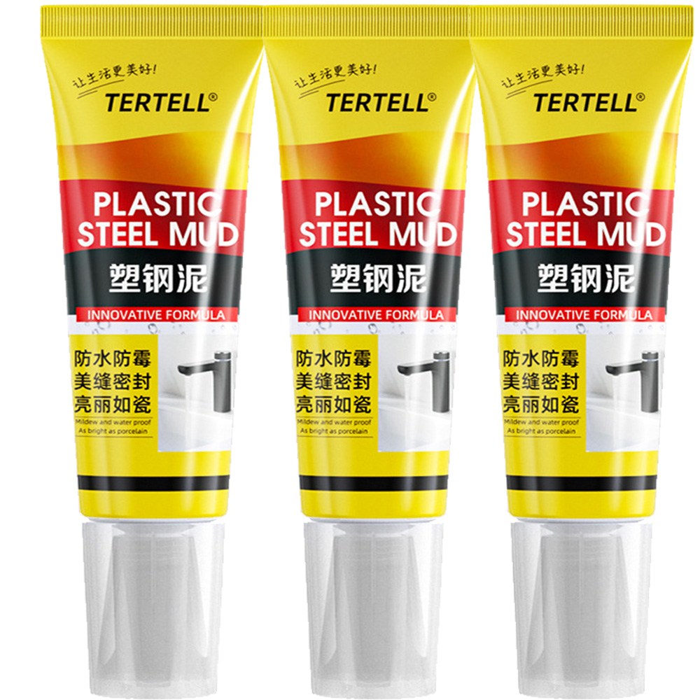 [독일개발1+1]다기능 플라스틱 강철 진흙, 타일 수리+방곰팡이 방지 미장 타일 메꾸미 대리석 바닥 욕조 수선 보수용 10,900원