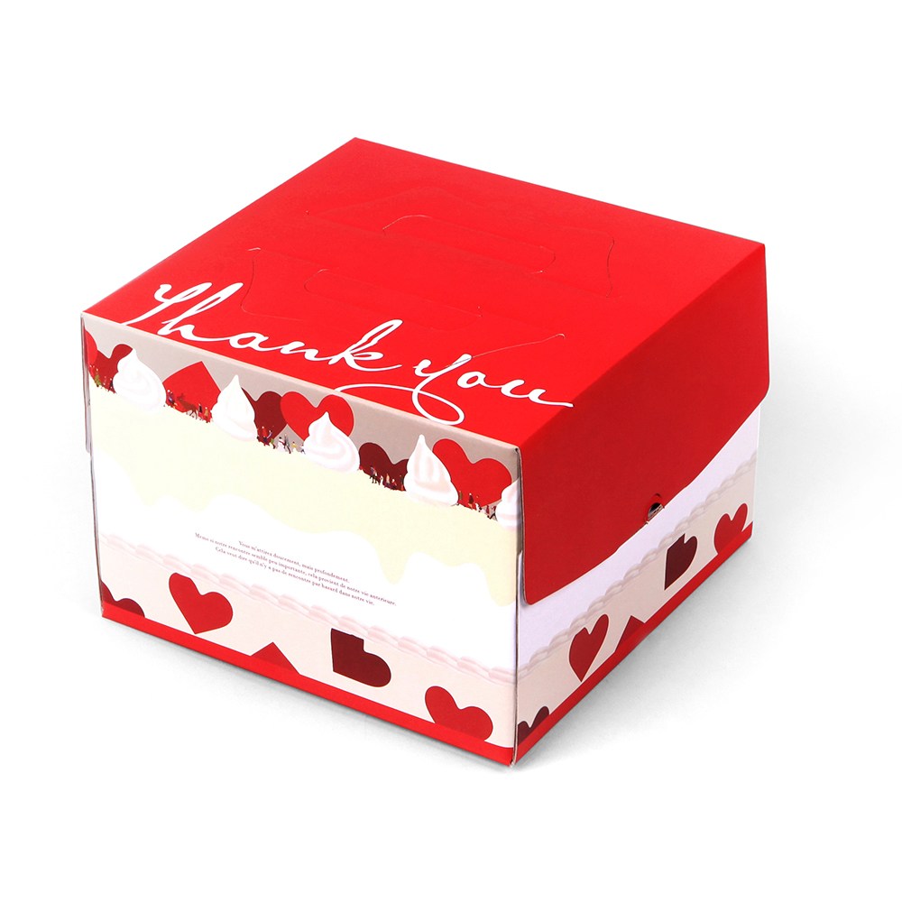 이룸디앤피 하트 케익박스 15cm 1호 + 받침 세트 8,390원