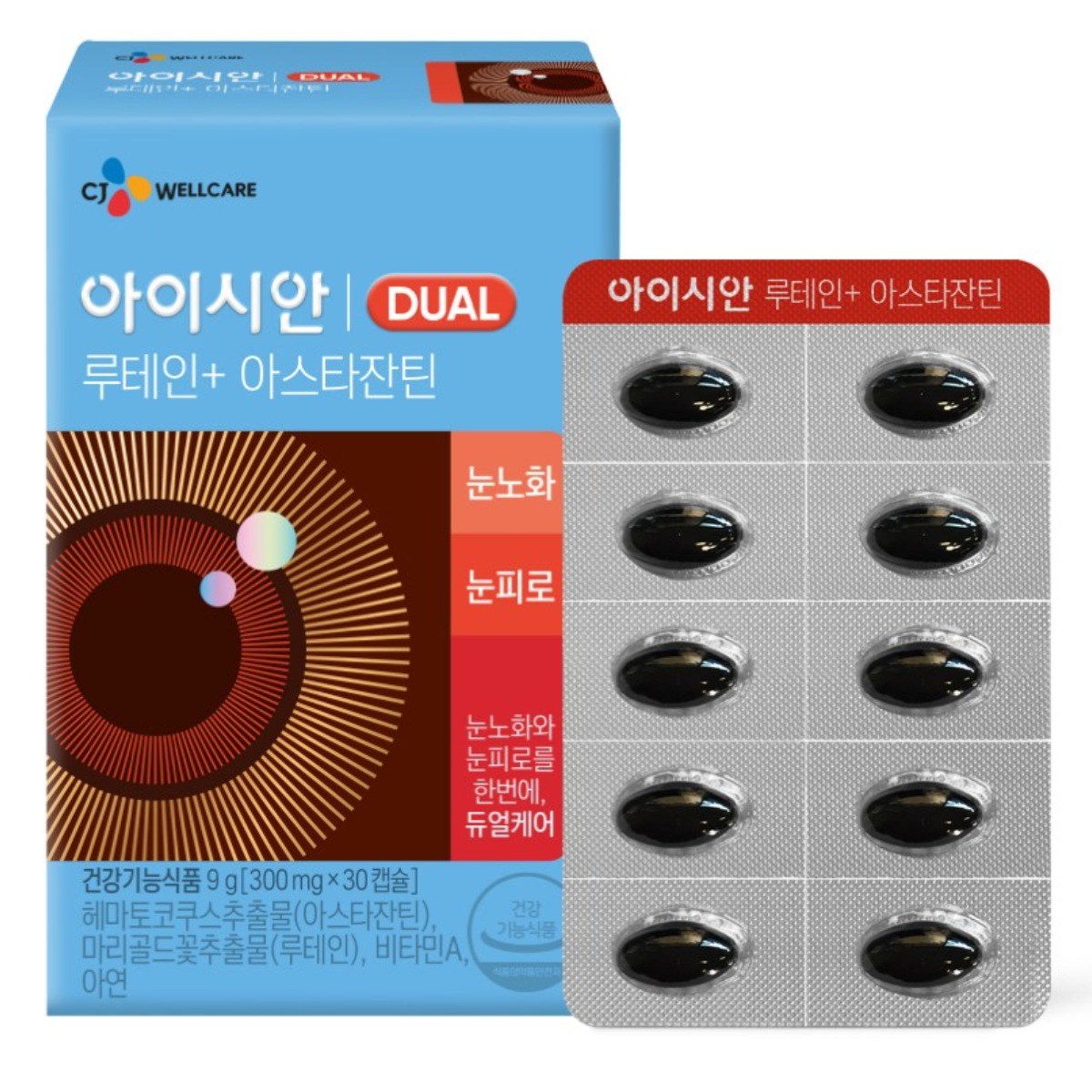 CJ웰케어 아이시안 루테인 아스타잔틴 30캡슐 17,370원