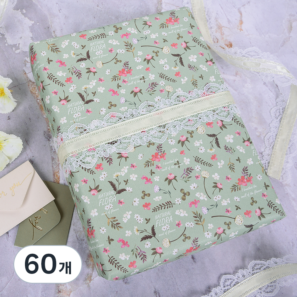 좋은기븐 내츄럴 양면 레자크 포장지 42,000원