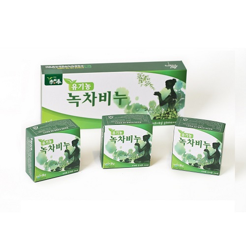 보성녹차비누3입 세안비누 약산성 민감성피부 천연비누답례품 18,500원