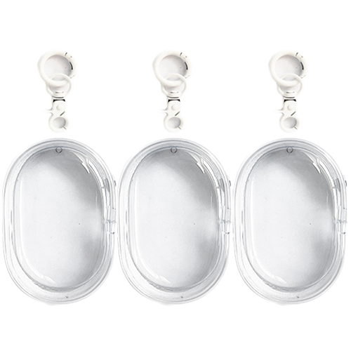 투명 PVC 미니 키링 파우치 인형 화장품 미니 가방 걸이 7,500원