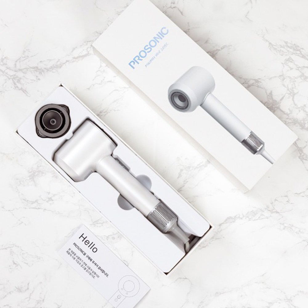 프로소닉 AR01 BLDC 항공모터 3분건조 초강력 저소음 자석노즐 헤어드라이기 69,000원