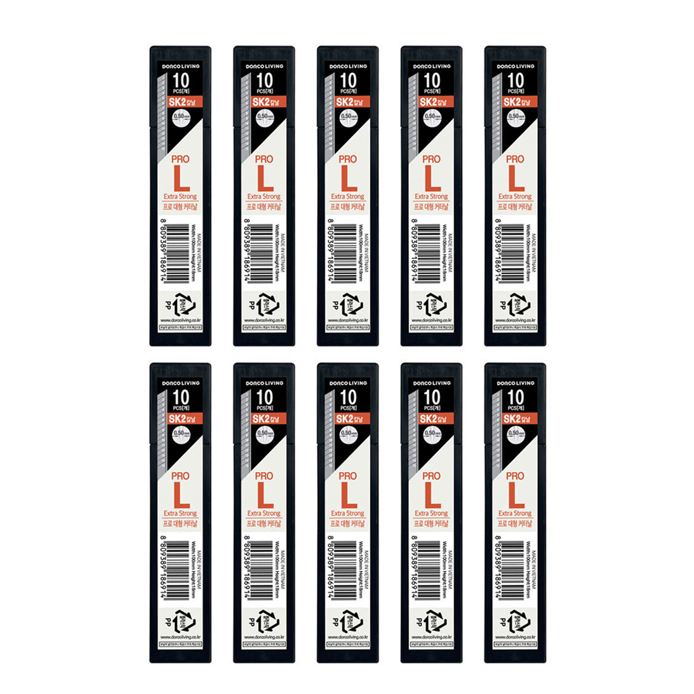 도루코 프로 대형 SK2 커터날 PRO L 10튜브 14,590원