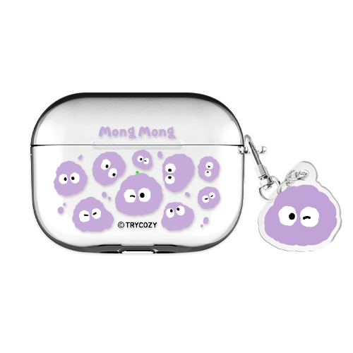 트라이코지 몽몽 와글와글 에어팟프로2/에어팟3 클리어 케이스 +아크릴키링 세트 7,950원