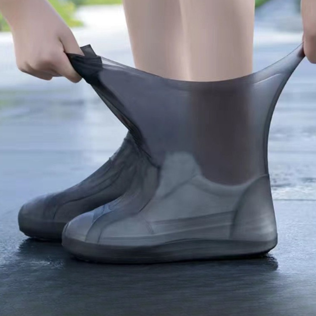 고바 실리콘 신발 지킴이 방수 레인 커버 9,800원