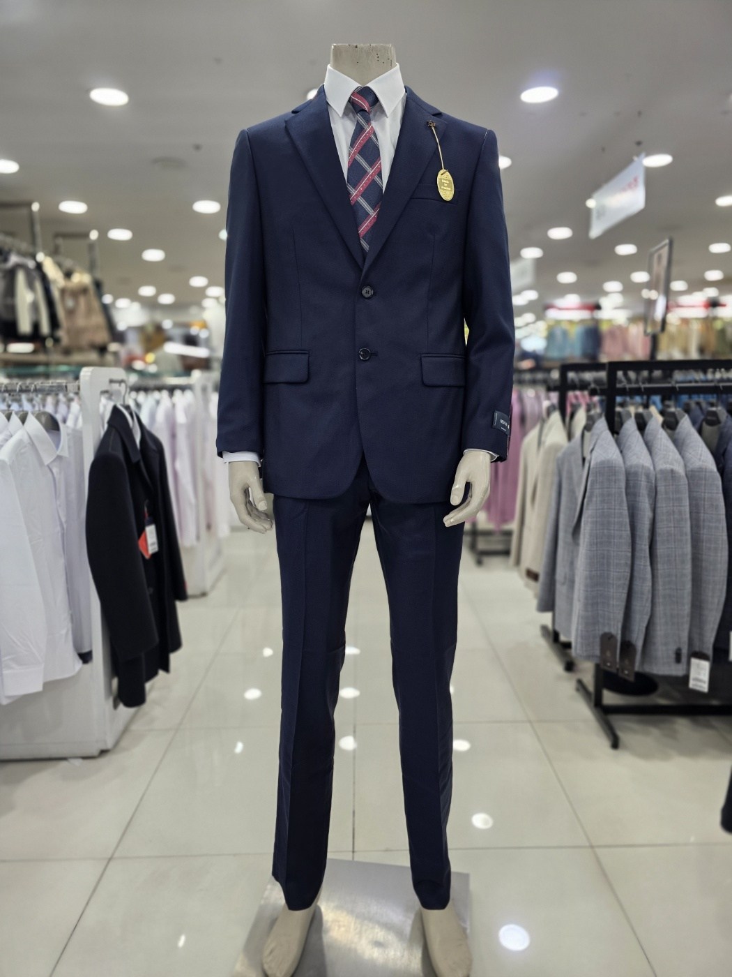 인디안 웰메이드 남성 울100% 뉴베이직 정장세트 MAV GB4S 1421 338,000원