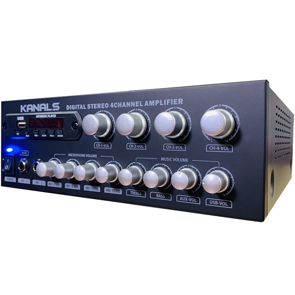 카날스 매장용 앰프 EMA-196-SM 4체널 고급형 멀티미디어 MP3/블루투스, SM 274,400원