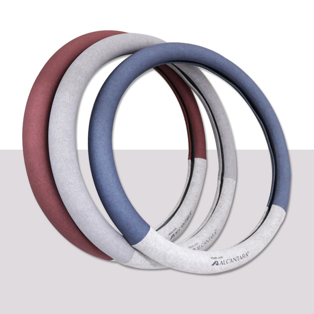 코리스 알칸타라 핸들커버 시즌2 전차종공용, 코발트블루D컷 49,800원