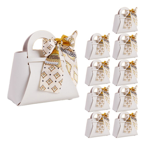 구디백 가죽 답례품 가방 L 10개, 화이트 14,900원