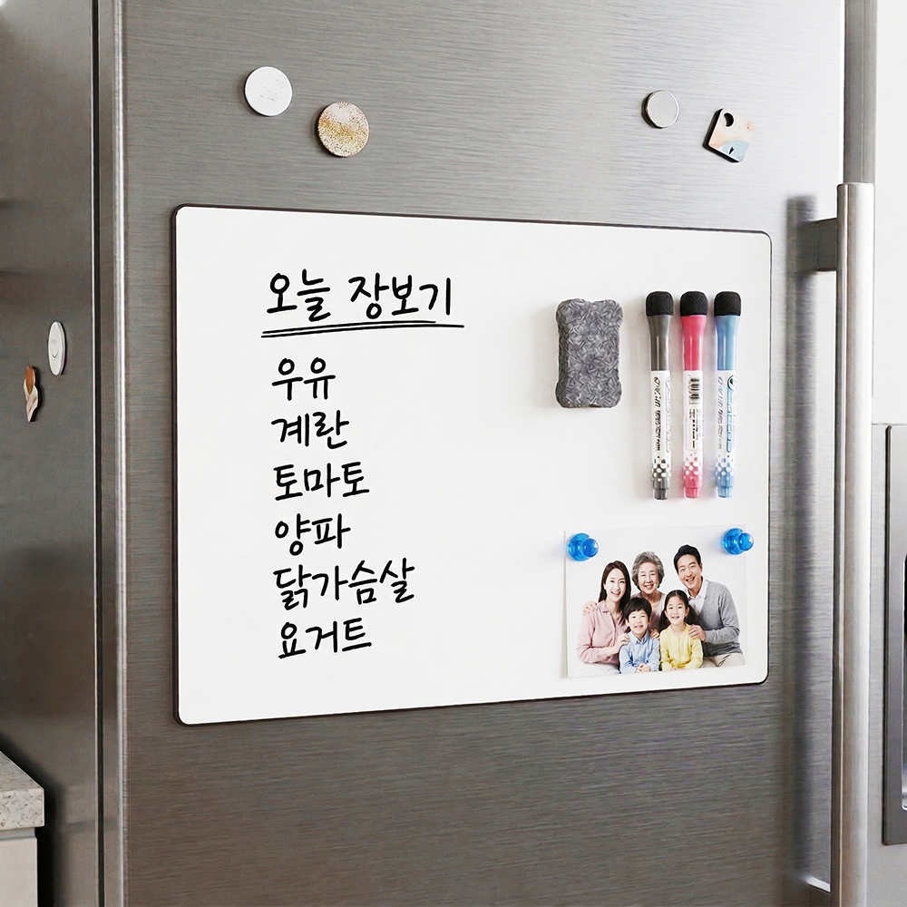로렌드 고무자석 화이트보드 시트지 세트, PVC 30,000원