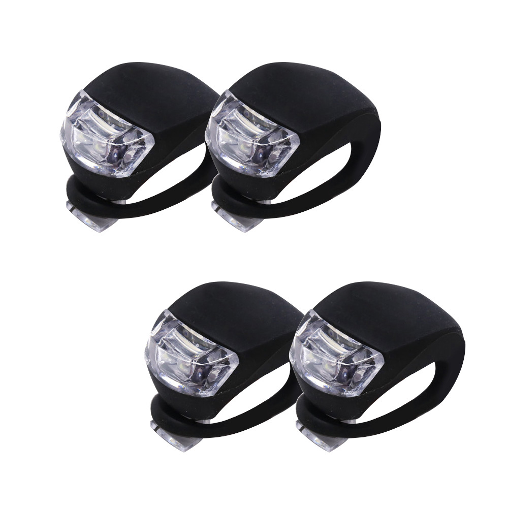 트레벨로 LED 자전거 실리콘 라이트 전조등 안전등 4P 8,800원