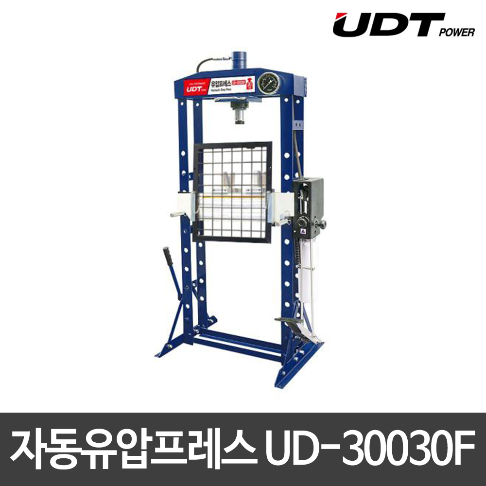 UDT 자동유압프레스 자동프레스 UD-30030F 킥타입 30T 1,383,400원