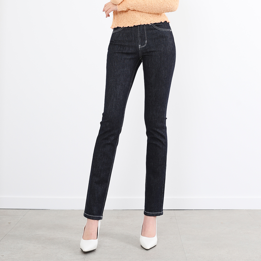 인비비드 여성용 컴포트 블루 히든밴딩 논페이드 생지 데님 청바지 롱기장 G04D17_ij5482 30,180원