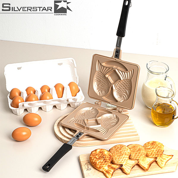 [슈퍼HOT][SILVERSTAR] 실버스타 골드피쉬 인덕션IH 붕어빵팬, 1개 31,900원