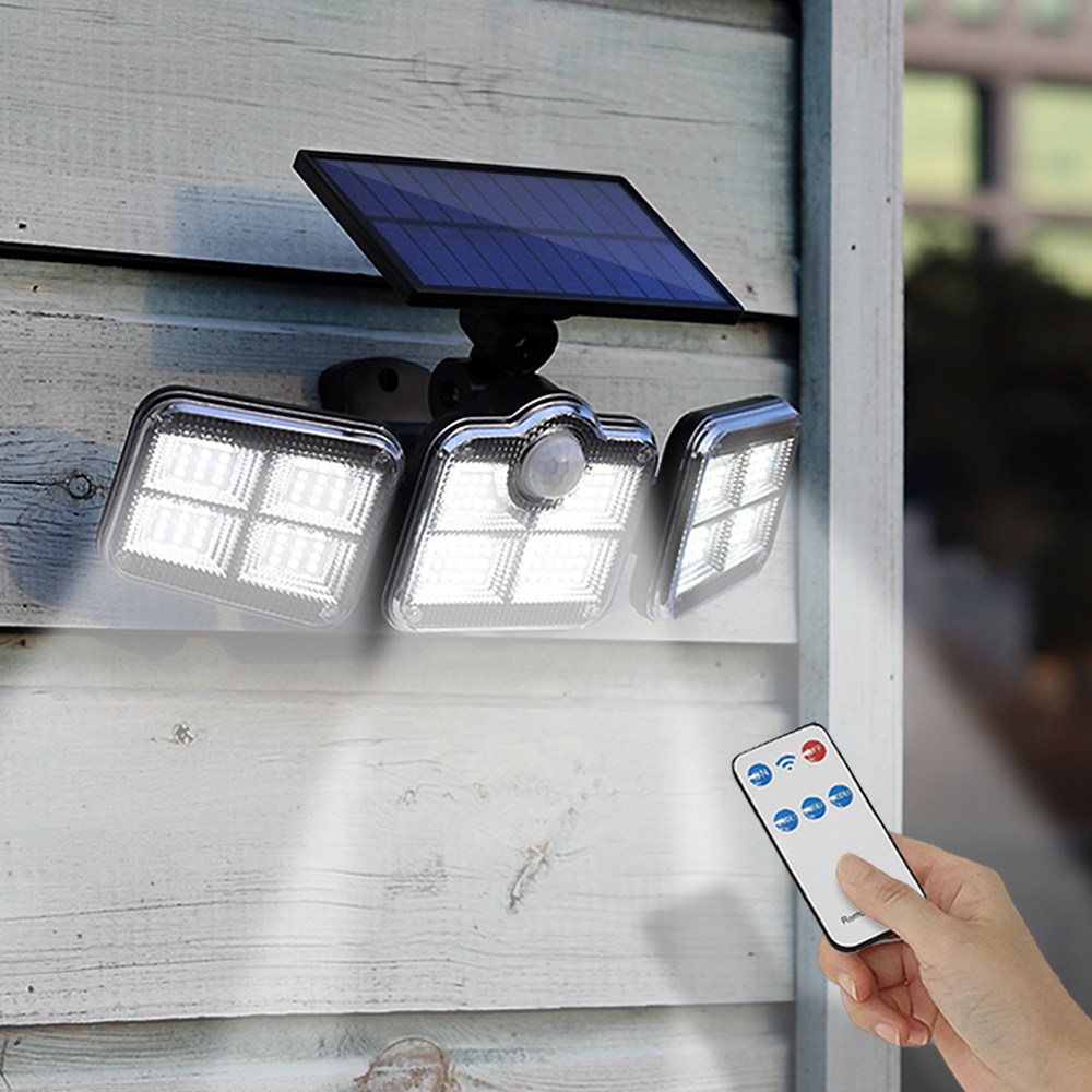 리모컨 각도조절 LED 태양광 움직임감지 센서등 야외 조명 정원등 20,900원