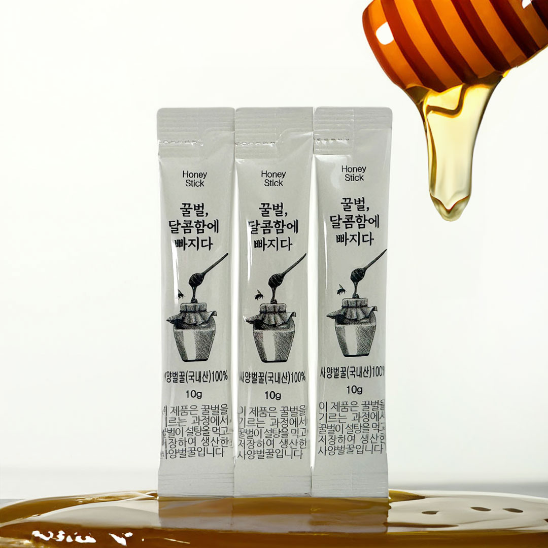 [국내산 자연 꿀스틱 100개입] 꿀벌달콤함에빠지다 15,270원