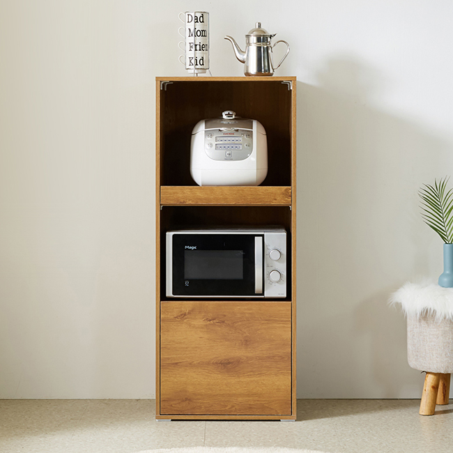 에어프라이어 밥솥 선반 밥통 주방 수납장 뉴모닝 발리오크 키큰 렌지대, 3단, 발리오크 89,500원