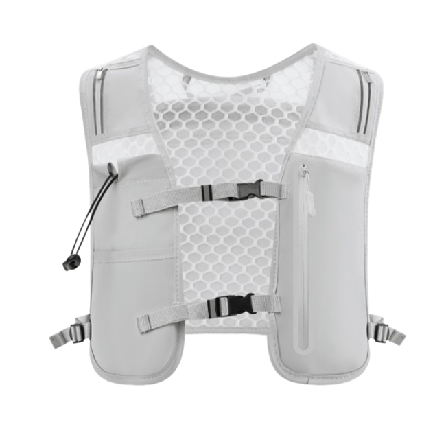 스포츠 런닝 라이딩 베스트타입 경량 조끼 백팩, 멜란지그레이, 1개 19,650원