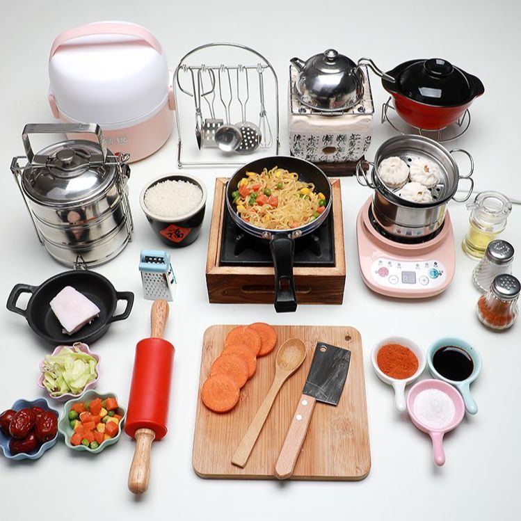 진짜 주방 놀이 요리 소꿉놀이 조리 도구 미니주방 리얼 진짜같은 만들기 소품 미니어쳐 41,500원