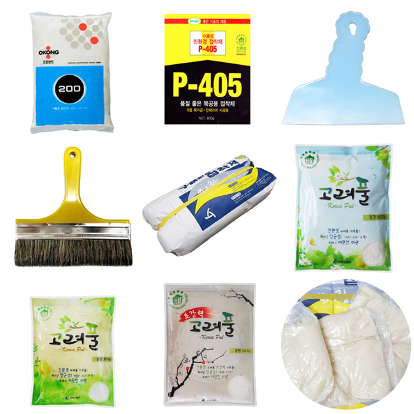 도배용품/ 부자재. 헤라 오공본드 도배풀 도배붓 풀솔 목공본드 가루풀 밀가루풀 밀풀 샐프도배 벽지풀 지물본드 P405 2,400원