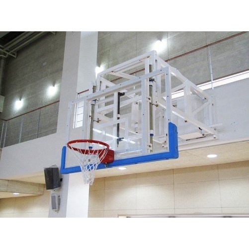 월드스포츠산업 벽부착 접철식농구대 전동식 백보드수동높이조절식 WDB-1024 8,242,500원