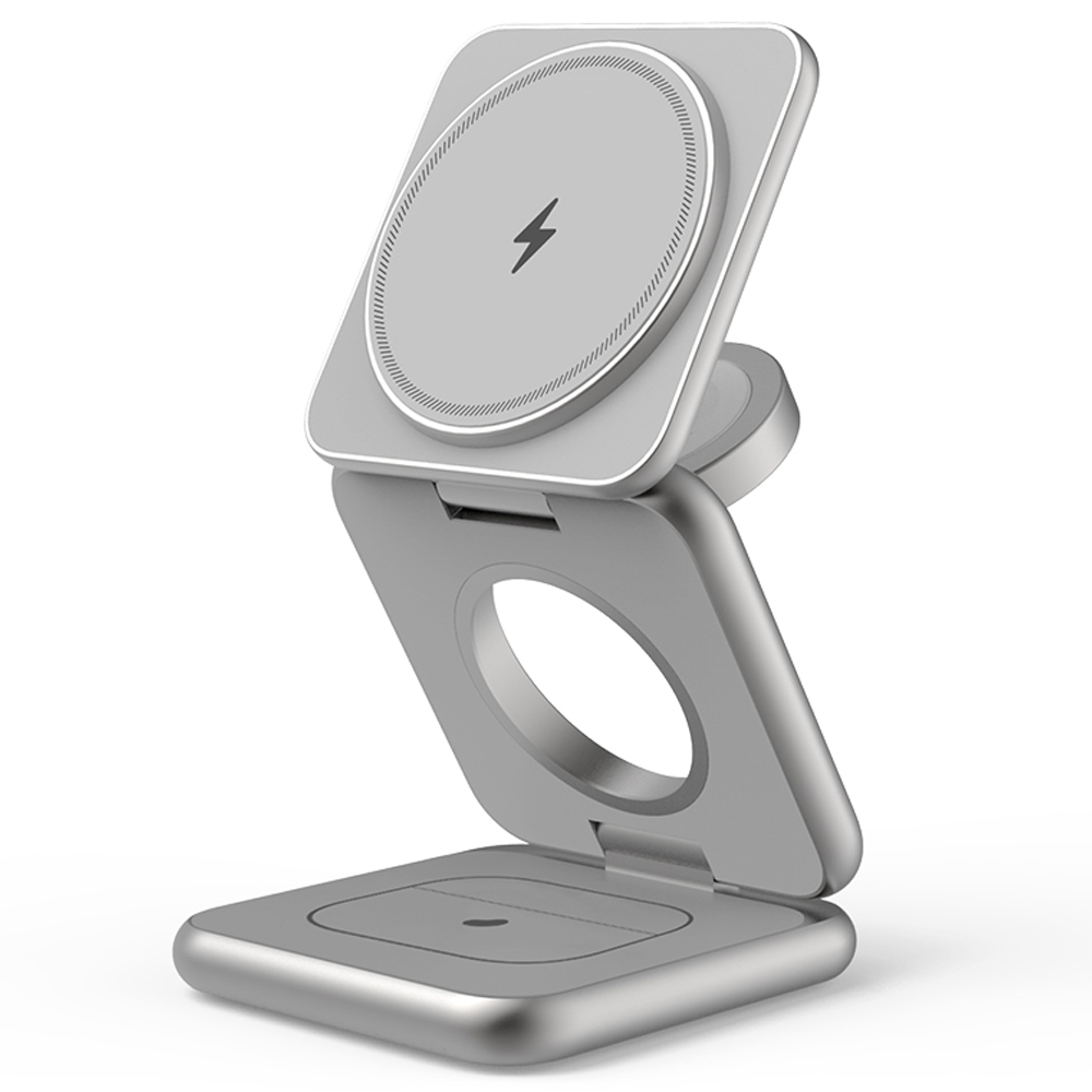 레드빈 더베러 P1 프로 3in1 갤럭시워치 호환 무선충전기 CP-P1-PG, 실버(CP-P1-PG-SV), 1개 82,600원